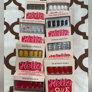 HELLO LOVE press on nail bundle💅🏼